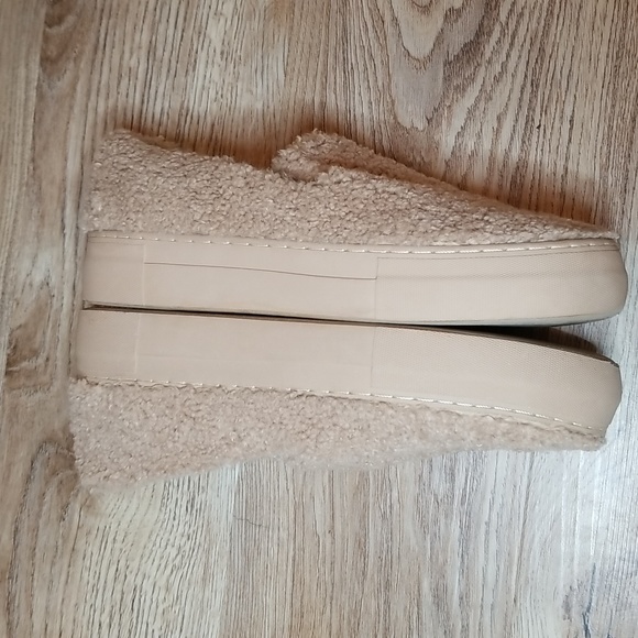 Vince Camuto Womens Kemina Slip-On Shearling Tan Shoes Size 8 - Picture 5 of 10